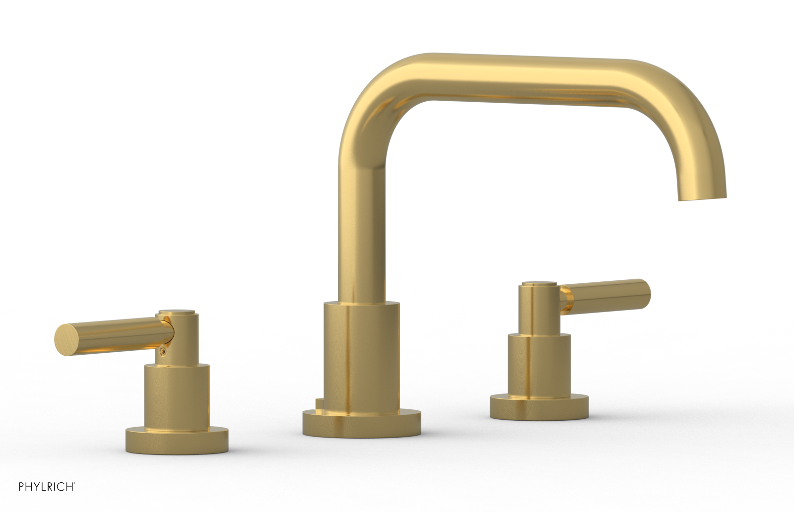 Premium Deck Tub Set with Lever Handles - D1132D - Durable Outdoor Faucet for Garden, Patio, and Poolside Use