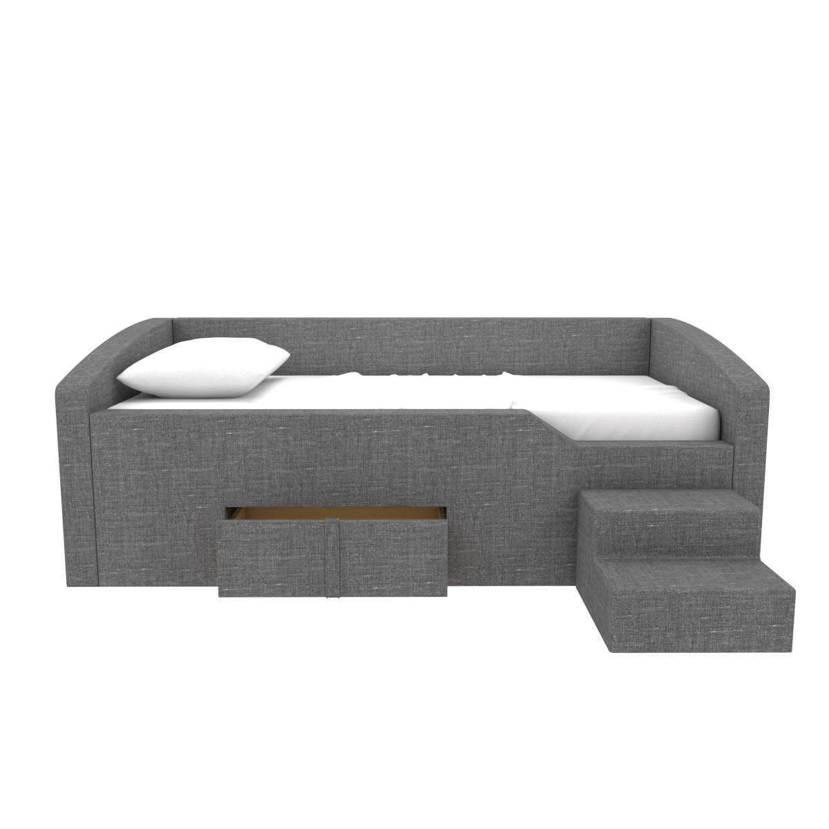 Lysa Fabric Daybed - Water Repellent Sofa Bed for Indoor & Outdoor Use | Perfect for Patio, Guest Room, and Living Room