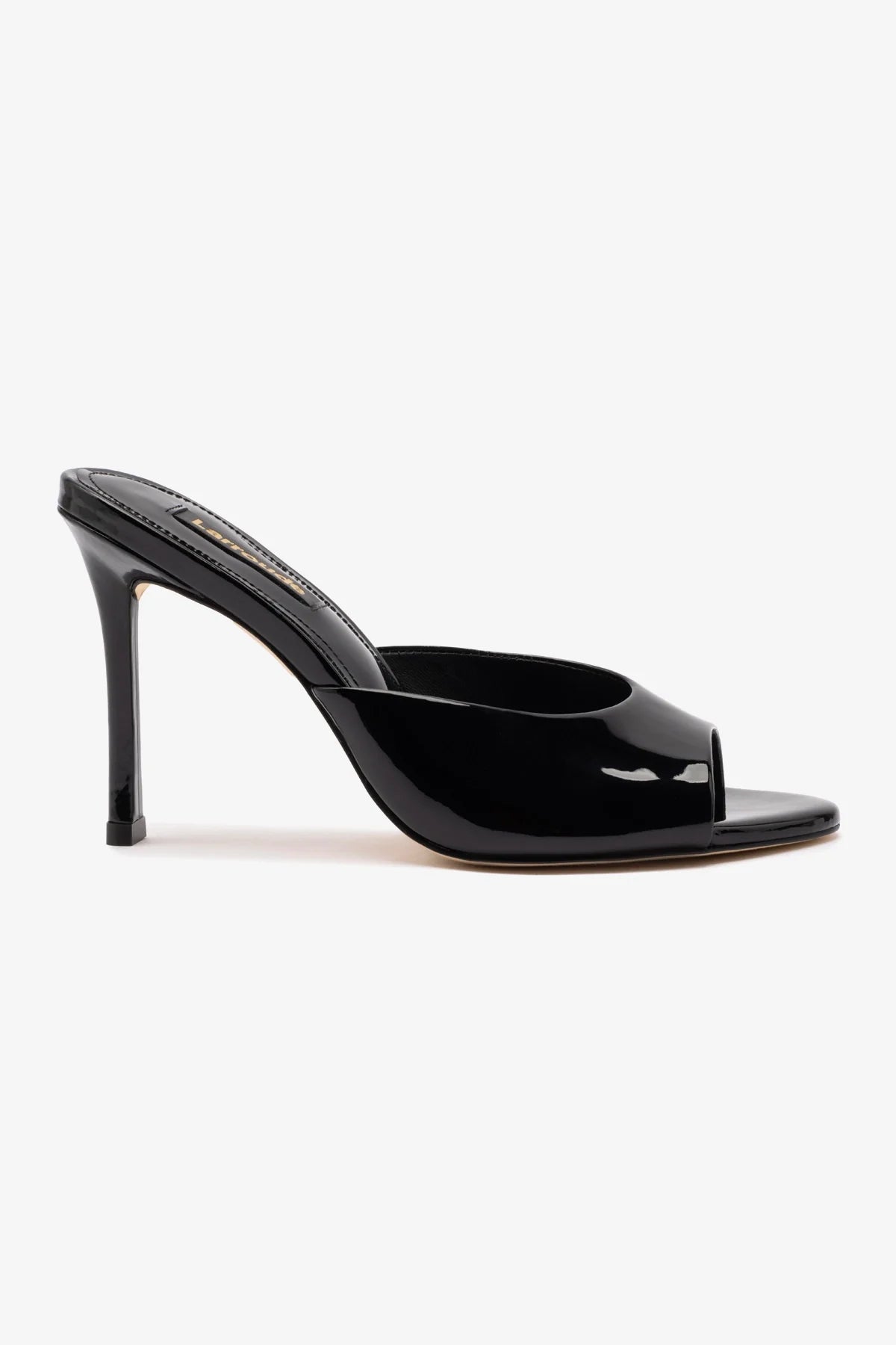 Black Leather Jasmine Hi Mule Shoes - Women's Fashion Slip-On Loafers for Casual Outings & Office Wear