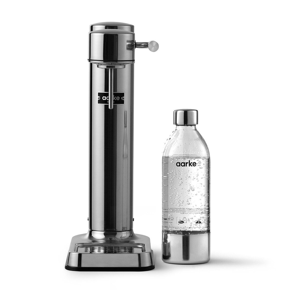 AARKE Carbonator 3 Premium Stainless Steel Soda Maker - Perfect for Home, Office & Party Sparkling Water Drinks