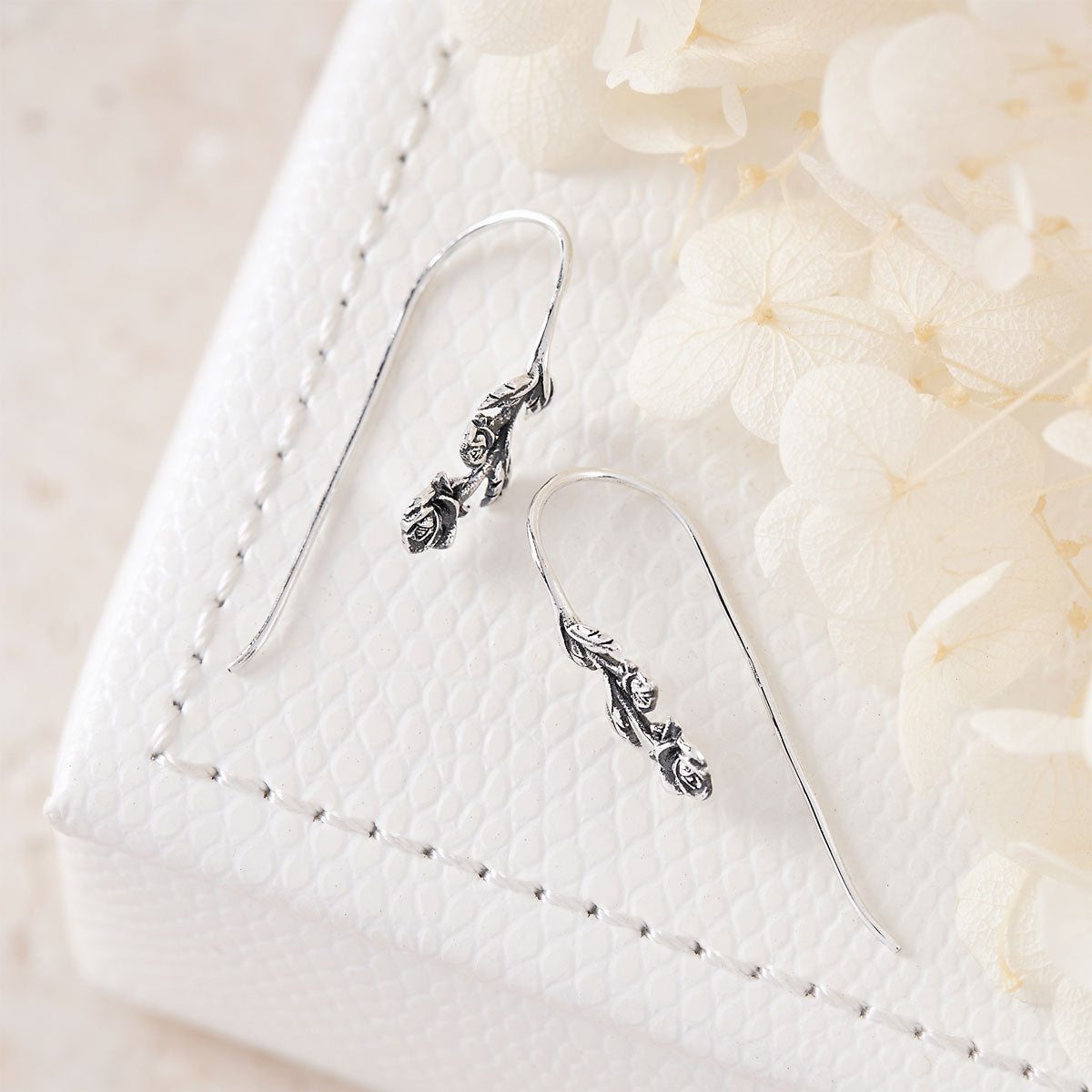 Fallen Roses Earrings - Elegant Floral Dangle Earrings for Women | Perfect for Weddings, Parties & Everyday Wear