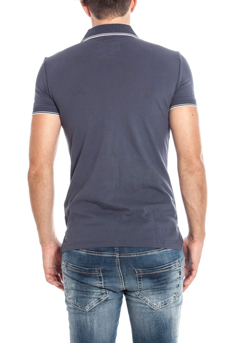 06M30 BT 50 Blue T-Shirt for Men - Comfortable Cotton Casual Tee for Everyday Wear, Gym & Outdoor Activities