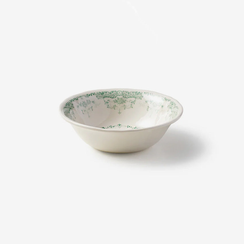 Bitossi Home Rose Bowl - Handmade Ceramic Decorative Bowl for Dining Table, Kitchen, or Living Room Centerpiece - Perfect for Serving, Decor, and Gift Giving