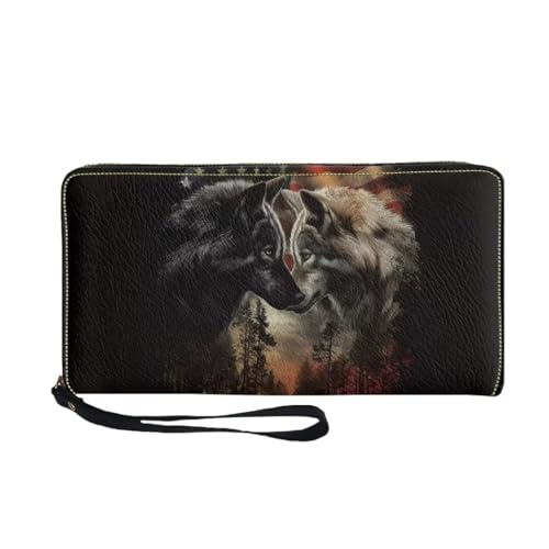 Wolf American Flag-2