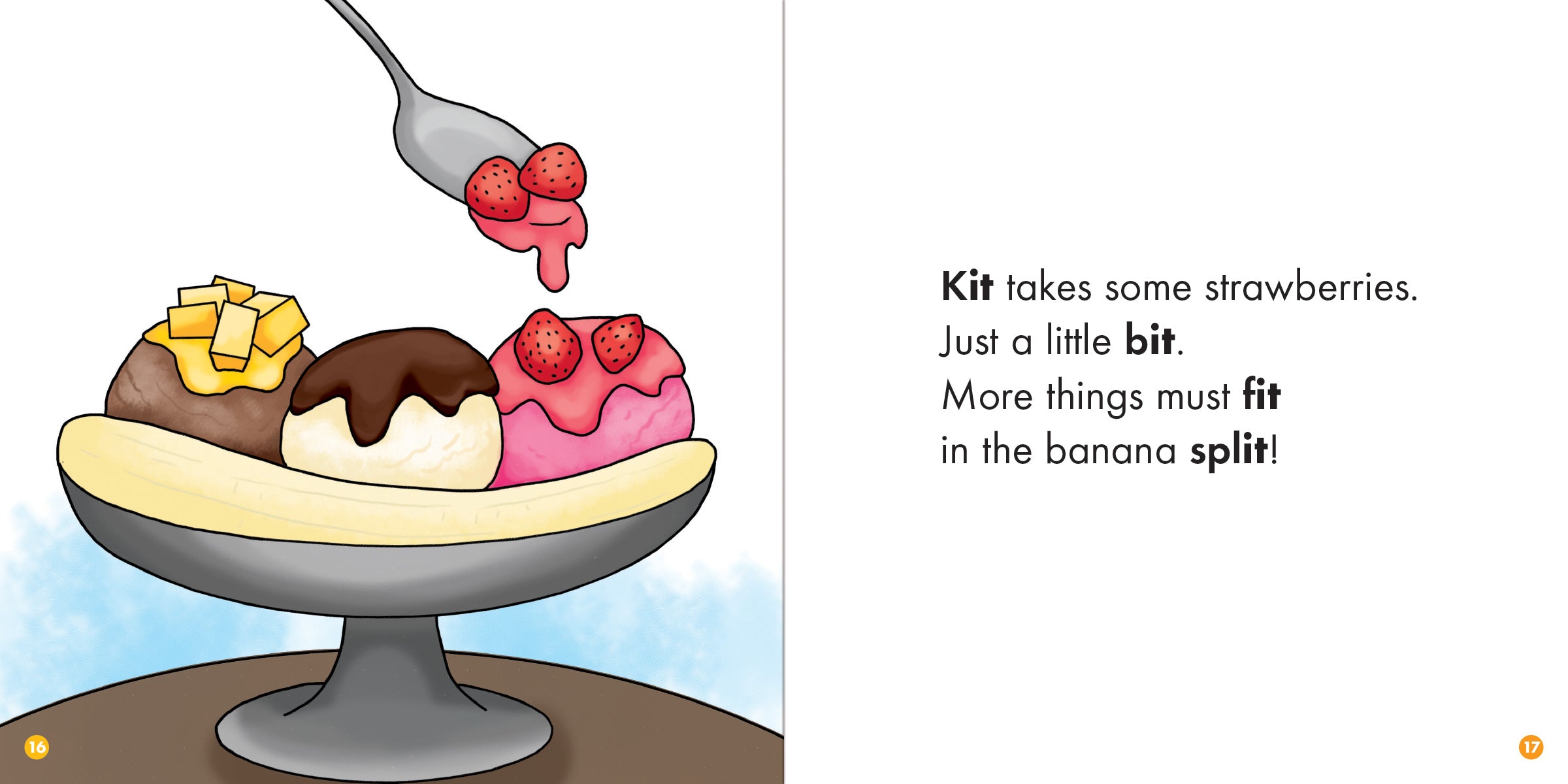 Delicious Banana Split Kit - Homemade Ice Cream Dessert Kit for Parties, Family Gatherings & Summer Treats