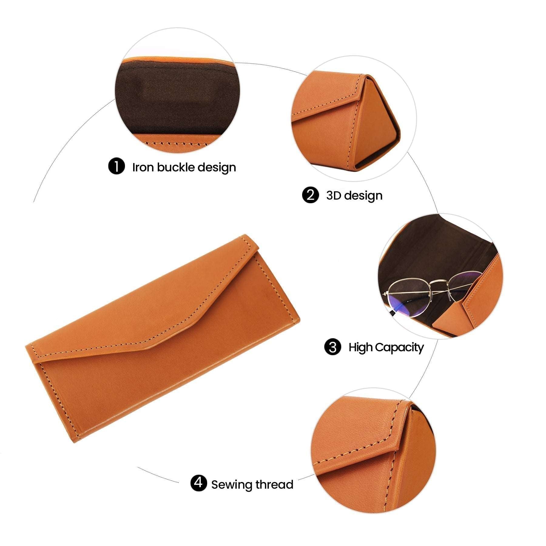 Premium Magnetic Eyewear Holder - Strong Grip for Glasses & Sunglasses - Space-Saving Eyewear Organizer for Home, Office & Car