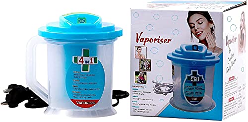 SixStar Steamer - Electric Facial Steamer & Vaporizer for Cold, Cough & Sinus Relief | Portable Nebulizer Inhaler with Multi-Color Options | Perfect for Home Spa, Allergy Season & Respiratory Care