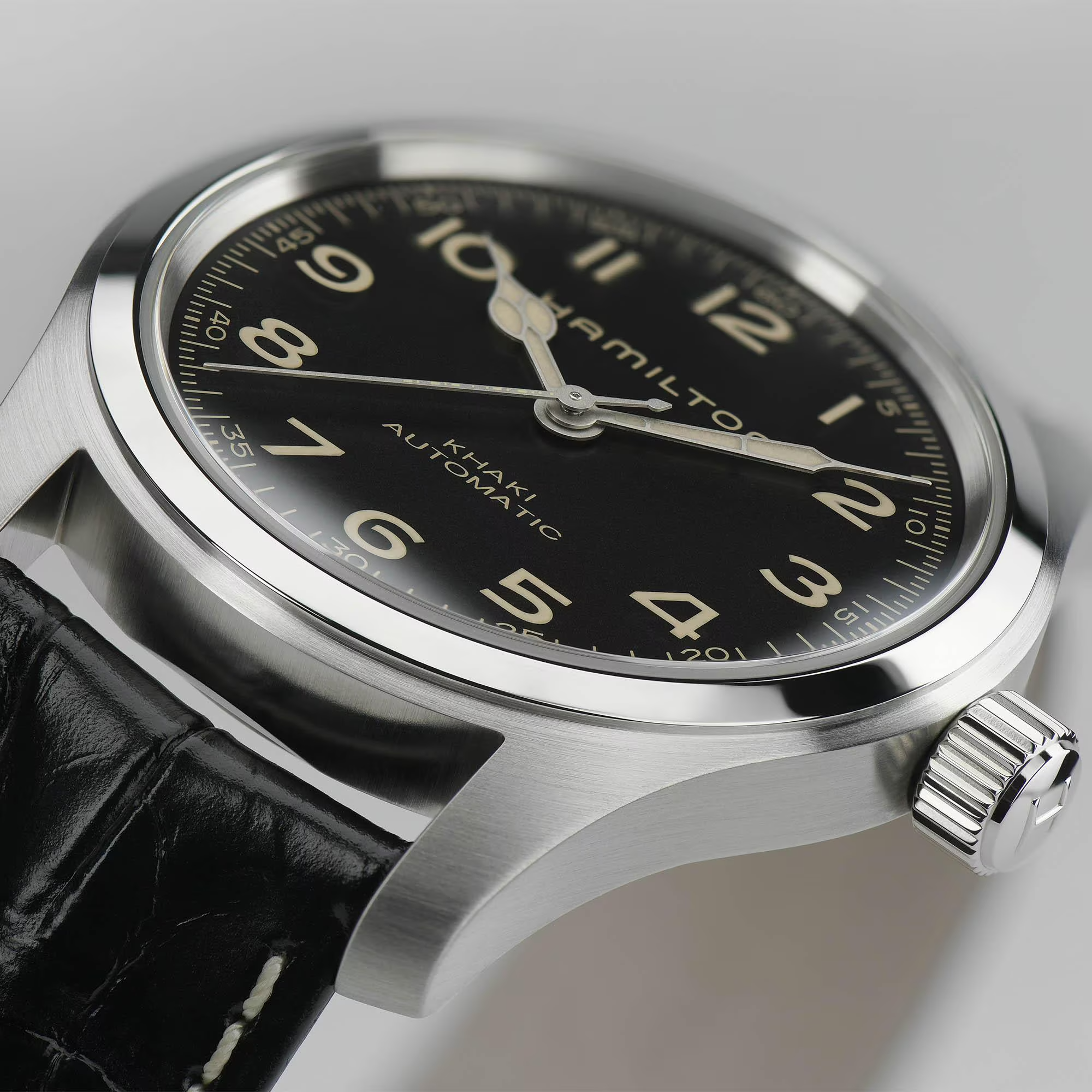 Hamilton Khaki Field Automatic Watch - Murph Model | Classic Military-Inspired Timepiece for Men | Perfect for Casual, Business & Outdoor Adventures