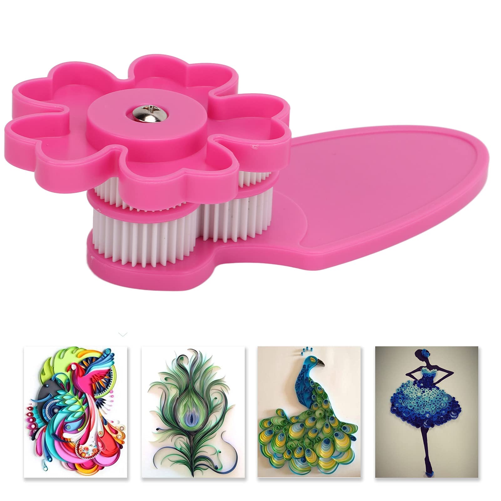 Paper Crimper Tool - Lightweight & Easy-to-Use Quilling Tool for Creating Beautiful Wave & Wrinkle Effects | Perfect for Scrapbooking, Card Making & DIY Paper Crafts