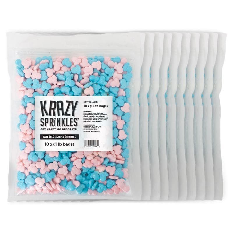 Wholesale Baby Onesies with Sprinkles Design - Bulk Pack for Newborns & Infants | Perfect for Birthdays, Baby Showers & Photo Shoots