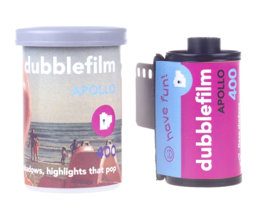 Dubblefilm APOLLO 400 Color Negative Film - 35mm 36 Exposures for Vintage Photography & Creative Film Projects