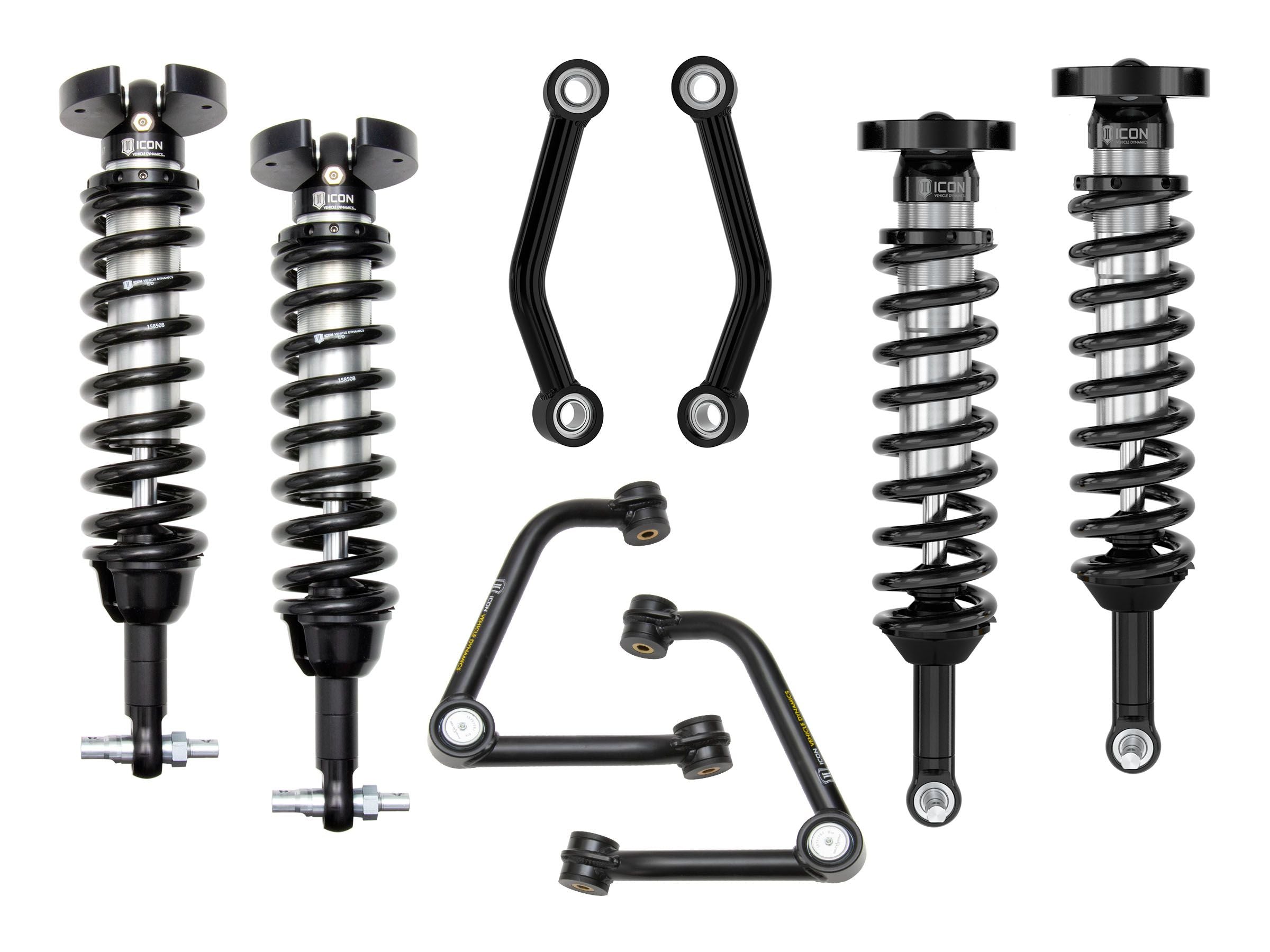 2014-2021 Chevy Tahoe/Suburban & GMC Yukon/Yukon XL 2.5-3.25 Inch Stage 2 Lift Kit with Tubular Upper Control Arms - Off-Road Suspension Upgrade for Adventure & Towing