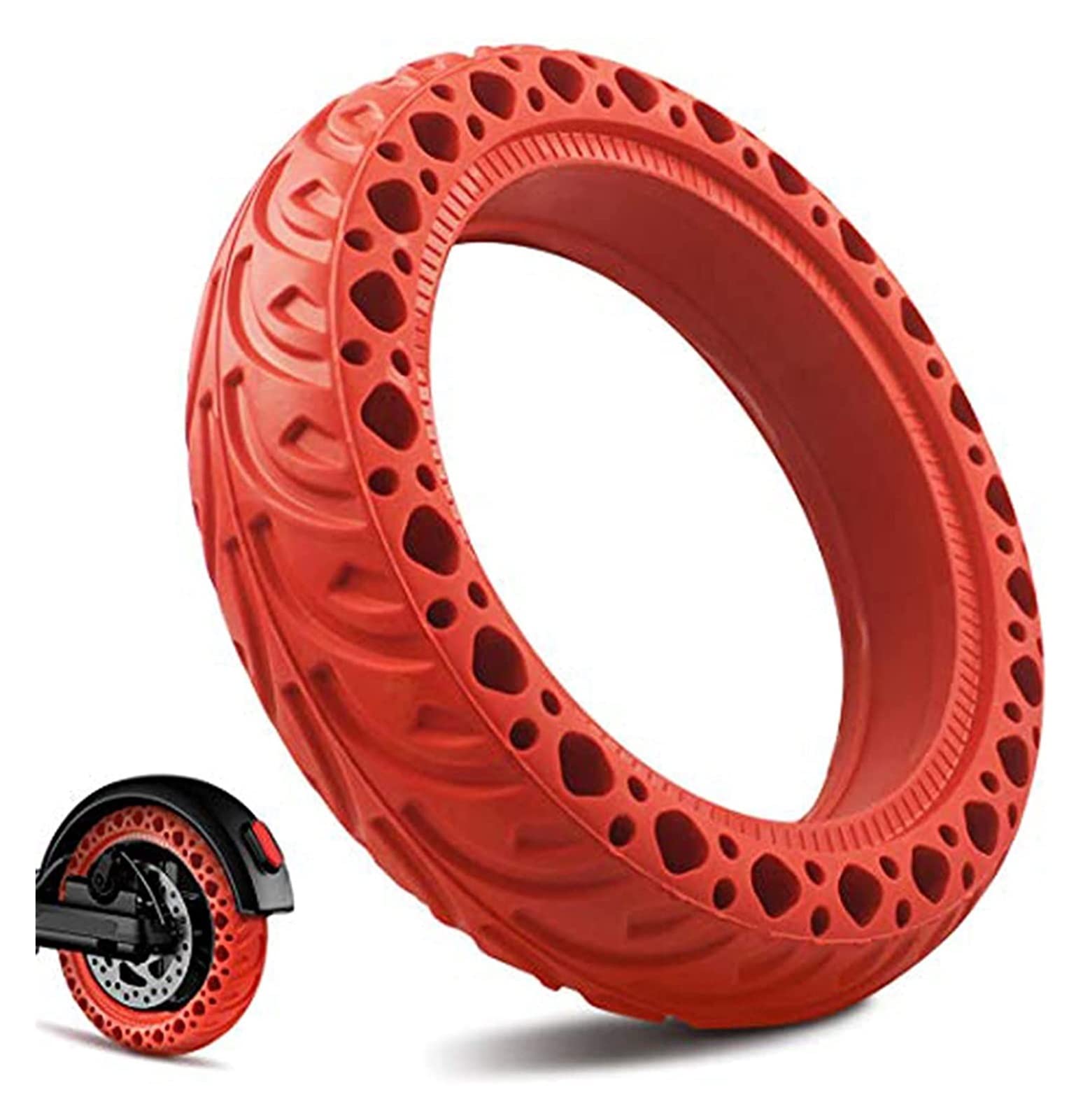 **8.5 Inch Solid Honeycomb Scooter Tires - Non-Slip, Puncture-Proof Replacement Wheels for Electric Scooters (Front/Rear) - OriginalClub - Color Options Available - Perfect for Commuting, Urban Travel & Outdoor Adventures**