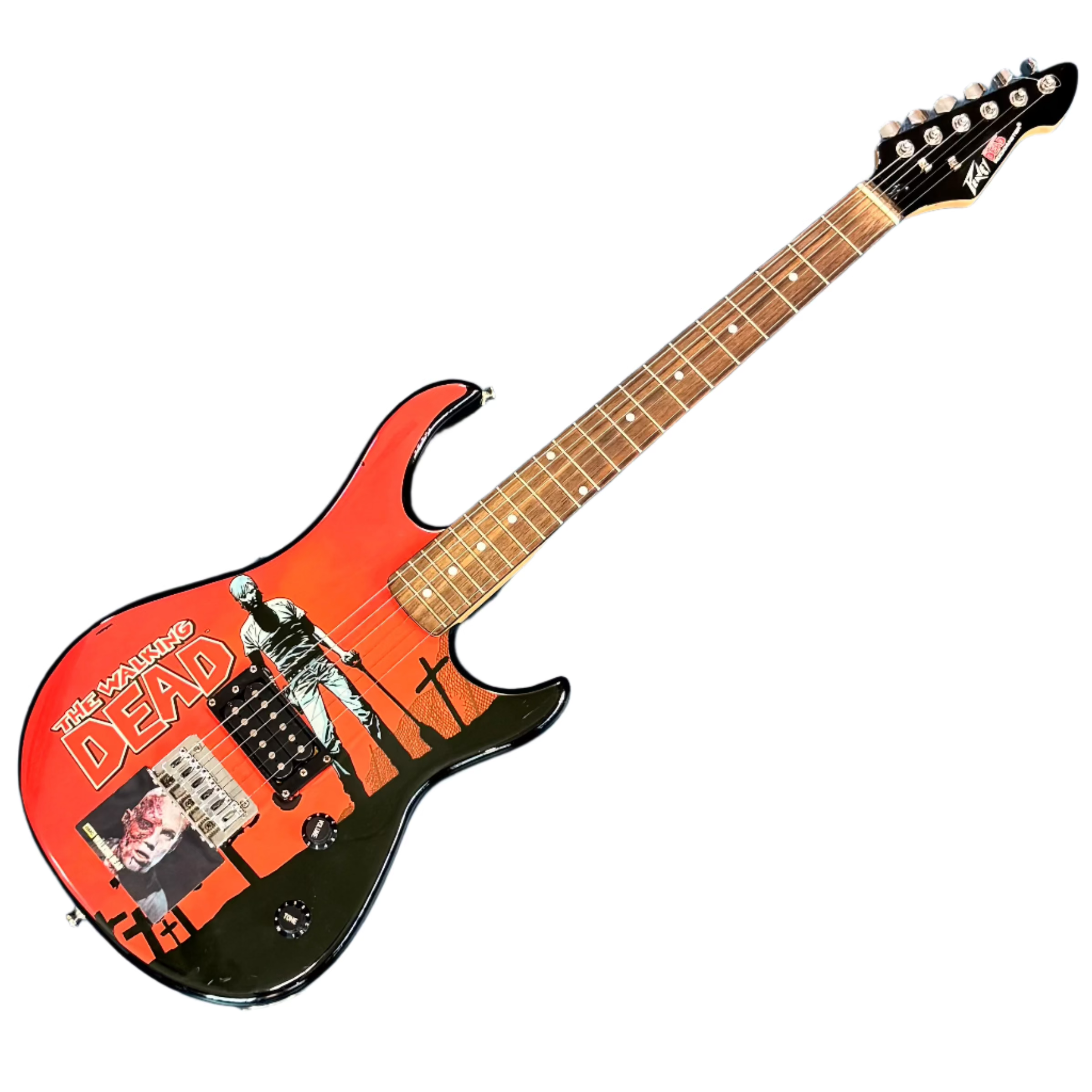 Peavey Rockmaster The Walking Dead Signature Electric Guitar for Metal & Rock - Perfect for Stage Performances & Home Practice