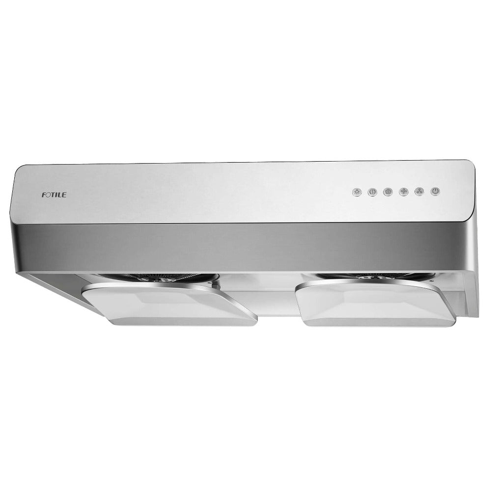 Fotile Pixie Air Series 30-inch Slim Under Cabinet Range Hood - Powerful WhisPower Motor, Multiple Color Options (UQS300) - Perfect for Modern Kitchens & Small Spaces