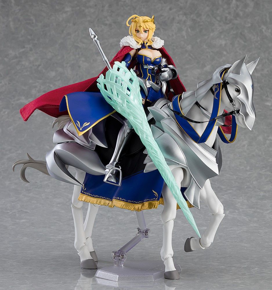 Fate/Grand Order Figma 568 DX Lancer/Altria Pendragon Action Figure - Collectible Anime Toy for Display & Cosplay | Perfect for Fans, Gift Giving & Home Decor