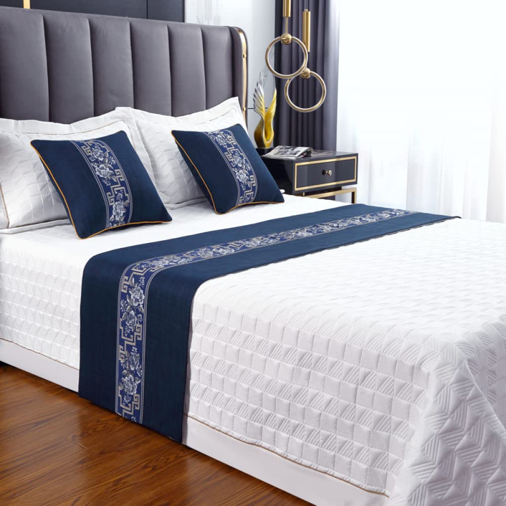 Luxury STANGK Soft Hotel Bed Runner Scarf - King Size Bedspread for Modern Bedroom Decor | Elegant Bed Throw for Foot of Bed Protection | Perfect for Twin, Queen & King Beds | Ideal for Hotels, Home Decor & Gift Giving