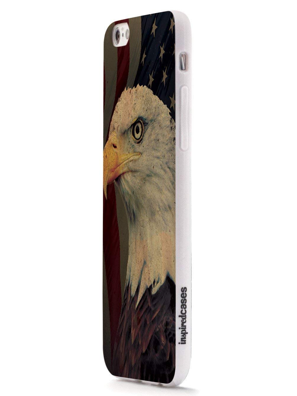 **American Eagle Patriotic 3D Textured Protective Phone Case for iPhone 6 Plus/6s Plus - Durable & Stylish Cover for Everyday Use & Outdoor Adventures**