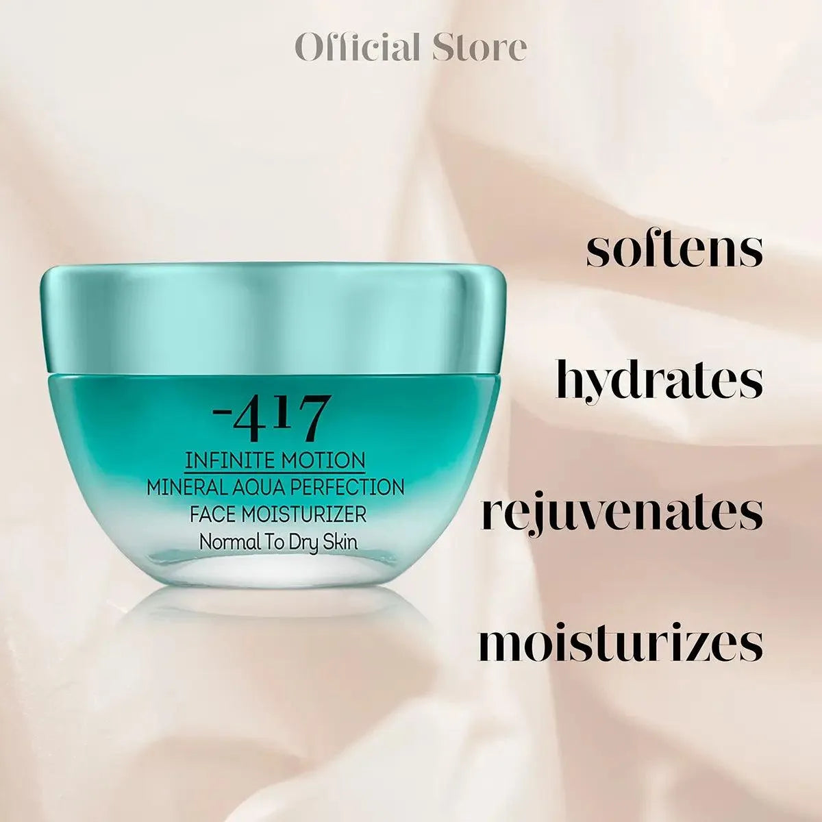 Minus 417 Mineral Aqua Perfection Face Moisturizer - Hydrating & Nourishing Daily Cream for Dry & Sensitive Skin | Perfect for Day & Night Skincare Routine