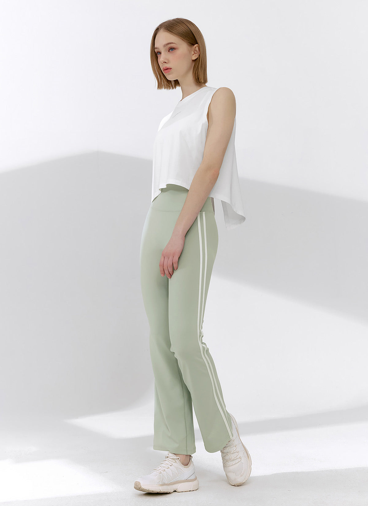 Premium Pima Cotton Back Slit Sleeveless Blouse - Women's Elegant Summer Top for Office, Date Night & Casual Outings