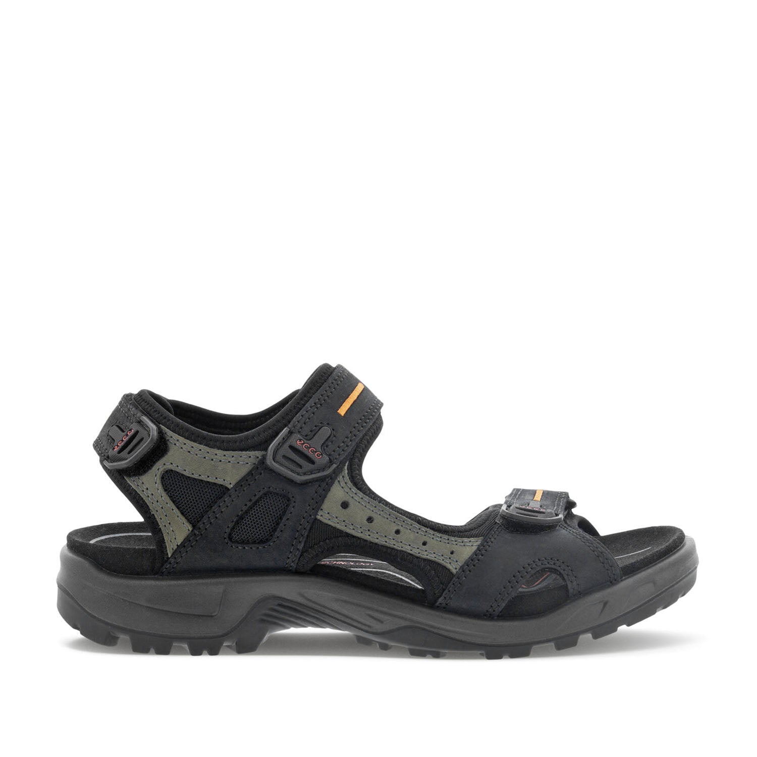 ECCO Men's Offroad Yucatan Hiking Boots - Waterproof Leather Outdoor Shoes for Men in Black/Mole/Black | Perfect for Trail Hiking, Camping & Outdoor Adventures