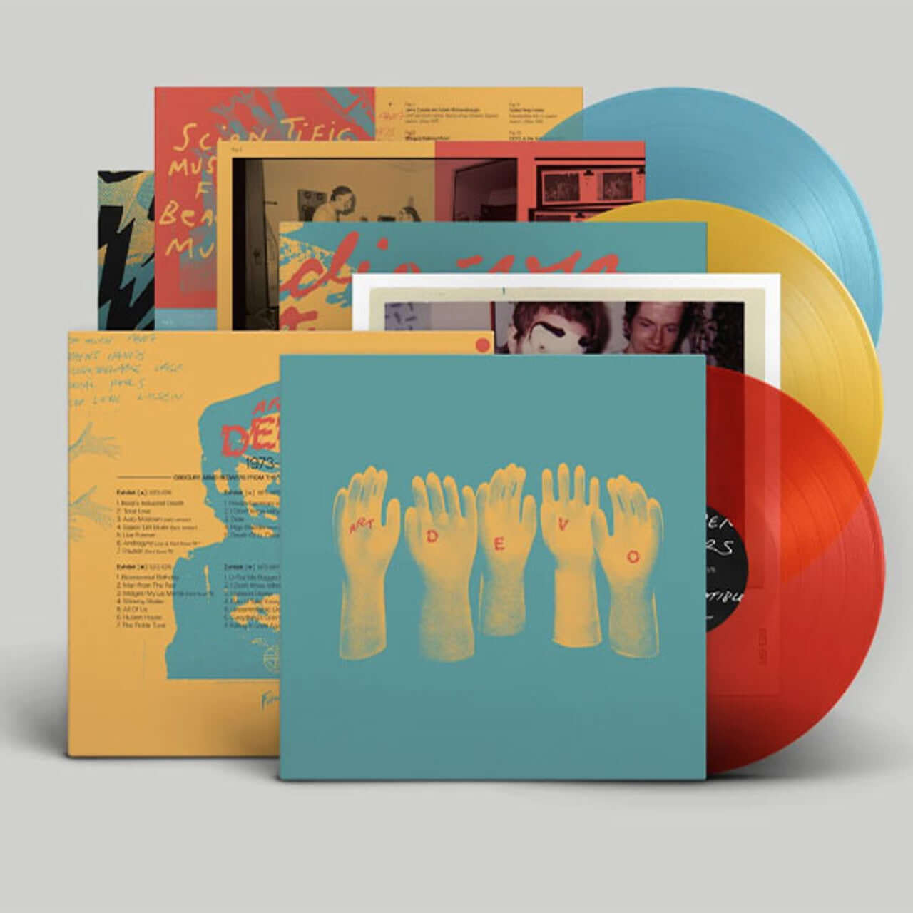 Devo Art Devo 1973-1977 Vintage Band Merchandise - Perfect for Music Collectors & Retro Home Decor