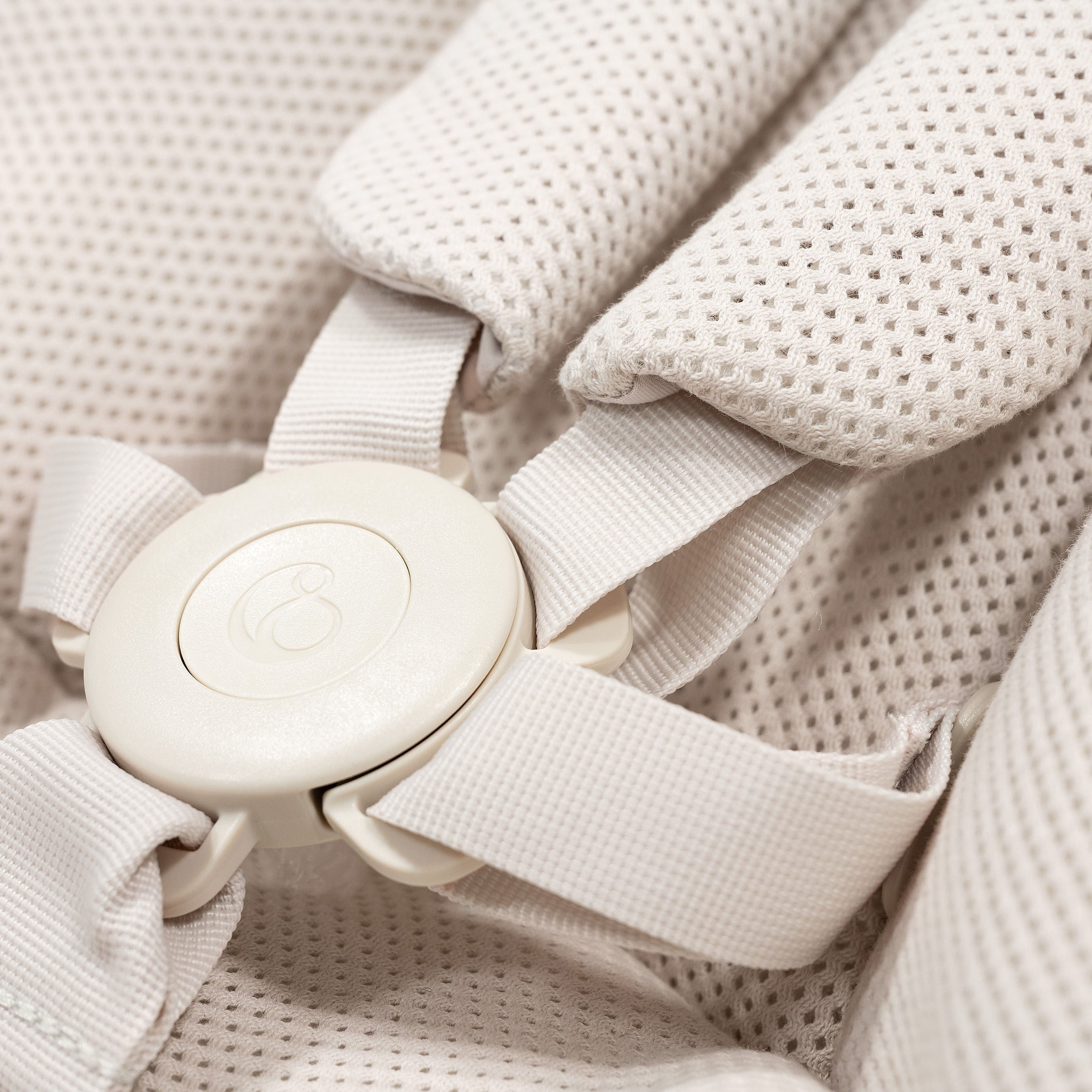 Stokke Yoga Bouncer - Premium Baby Rocker in Light Sand | Ergonomic Design for Newborns & Infants | Perfect for Nursery, Playtime & Relaxation