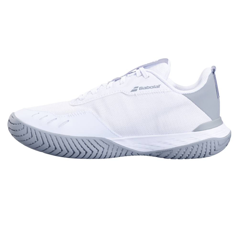 Babolat SFX EVO Women's Tennis Shoes - White | Lightweight & Supportive Court Shoes for Women | Perfect for Tennis, Pickleball & Casual Wear