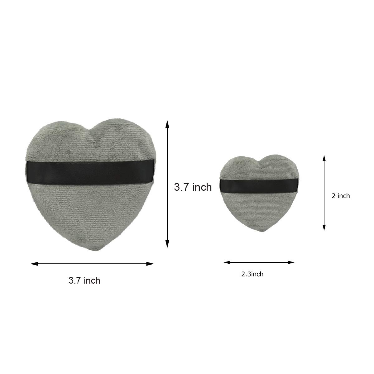 Best Makeup Sponge Blender 2PCS - Blendiful Beauty Puffs for Foundation, Concealer & Powder - Soft Cosmetic Sponge for Flawless Makeup Application - Perfect for Daily Use, Travel & Professional Makeup Kits