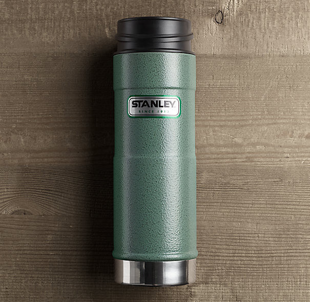 Stanley Classic One Hand Vacuum Insulated Travel Mug 16oz (0.47L) - Leakproof Stainless Steel Coffee Thermos for Camping, Hiking & Office Use