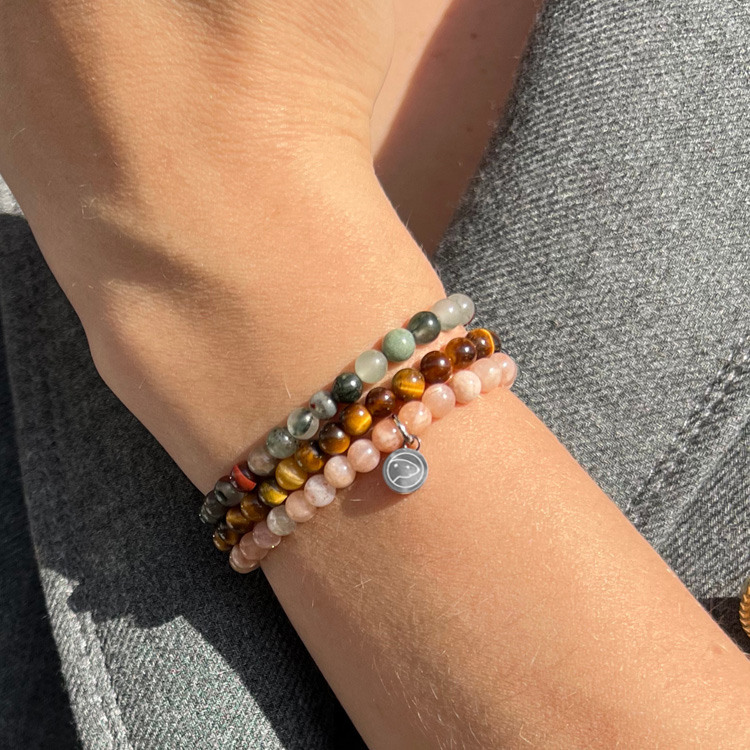Divine Masculine Bracelet Set - Mini Adjustable Beaded Bracelets for Men, Spiritual & Stylish Jewelry - Perfect for Meditation, Yoga & Everyday Wear