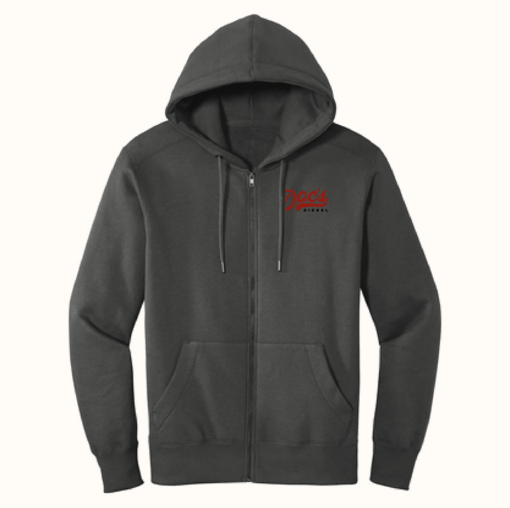 Doc's Diesel OG Zip Hoodie - Premium Men's Pullover Jacket for Streetwear & Casual Style | Comfortable & Stylish for Outdoor Activities, Gym, and Daily Wear