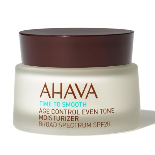 Ahava Age Control Even Tone Moisturizer with SPF 20 - 1.7 Oz | Hydrating Anti-Aging Face Cream for Daily Sun Protection & Brighter Skin | Perfect for Daytime Skincare Routine & Outdoor Activities