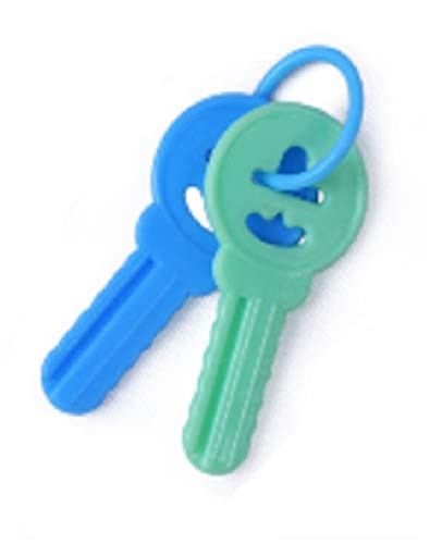 BPA-Free 3-in-1 Baby Teether Toy Set - Silicone Teething Keys & Tooth Sooter for Infants & Toddlers - Safe Non-Toxic Chew Toys for Soothing Sore Gums - Perfect for Home, Travel & Daycare Use
