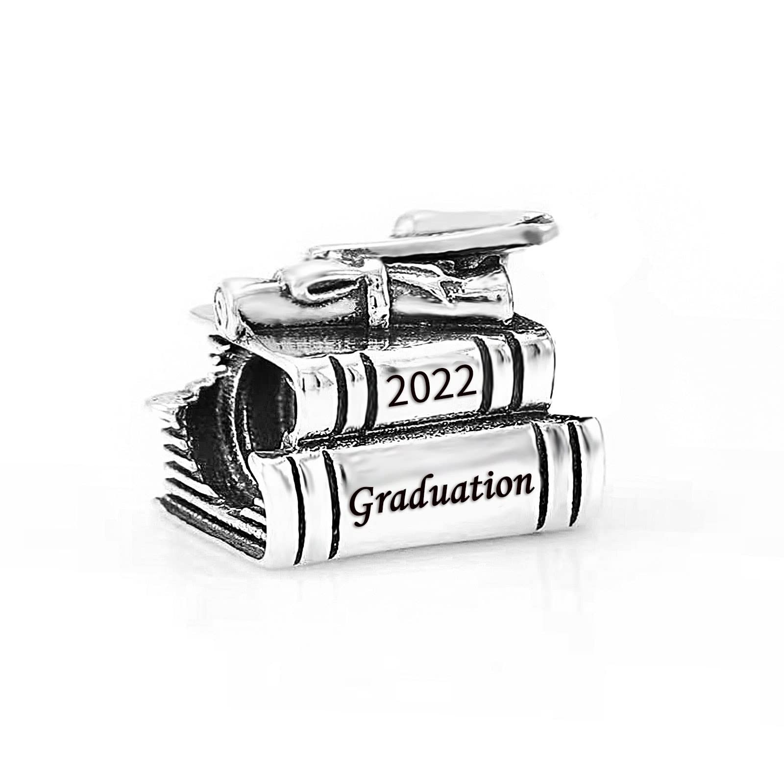 2022 Graduation Charm Bracelet for Students - Pandora Compatible Jewelry Gift - Perfect for Graduation Ceremonies & Celebrations