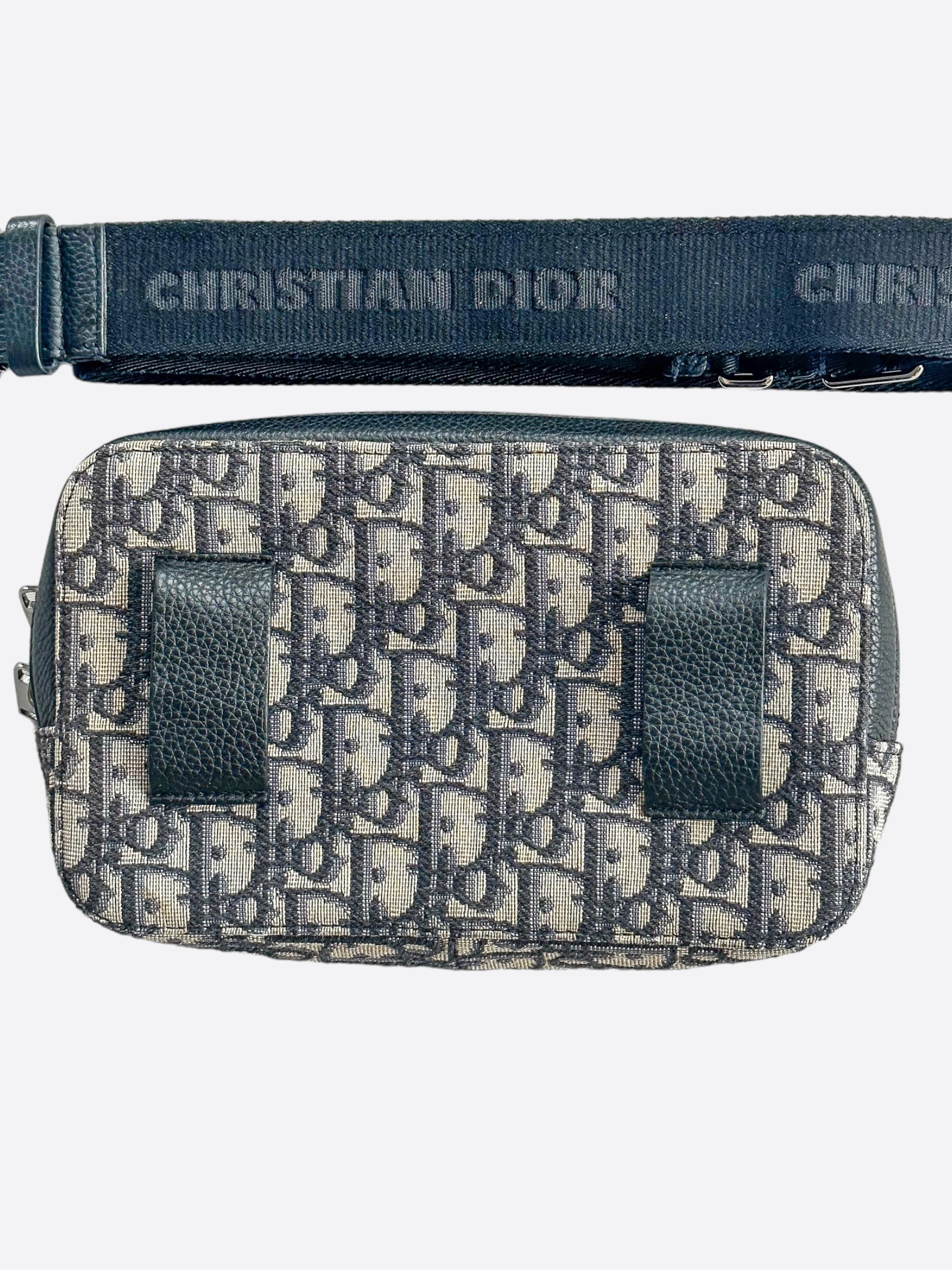 Dior Beige Oblique Belt Bag Waist Pouch - Stylish Crossbody Fanny Pack for Women, Perfect for Travel, Concerts & Everyday Use