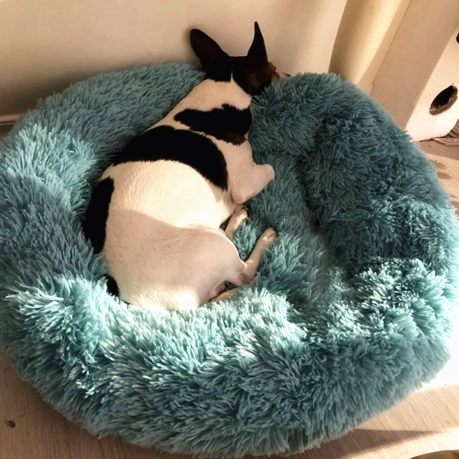 **Cozy Pet Cave Bed for Dogs & Cats - Warm & Soft Sleeping Bag, Cuddly Nest for Puppies & Kittens - Perfect for Indoor Use, Crate Training & Cold Weather Comfort**