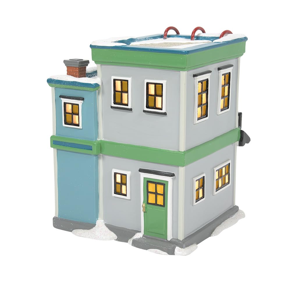 Department 56 Peanuts Village Chuck's Sporting Goods Store Lit Building - 6.81