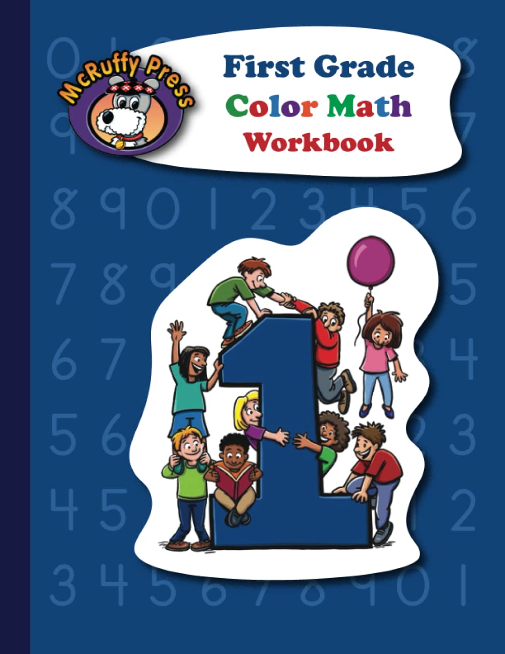 McRuffy Press Color Math Workbook - Fun & Engaging Math Practice for Kids - Perfect for Homeschooling & Classroom Learning