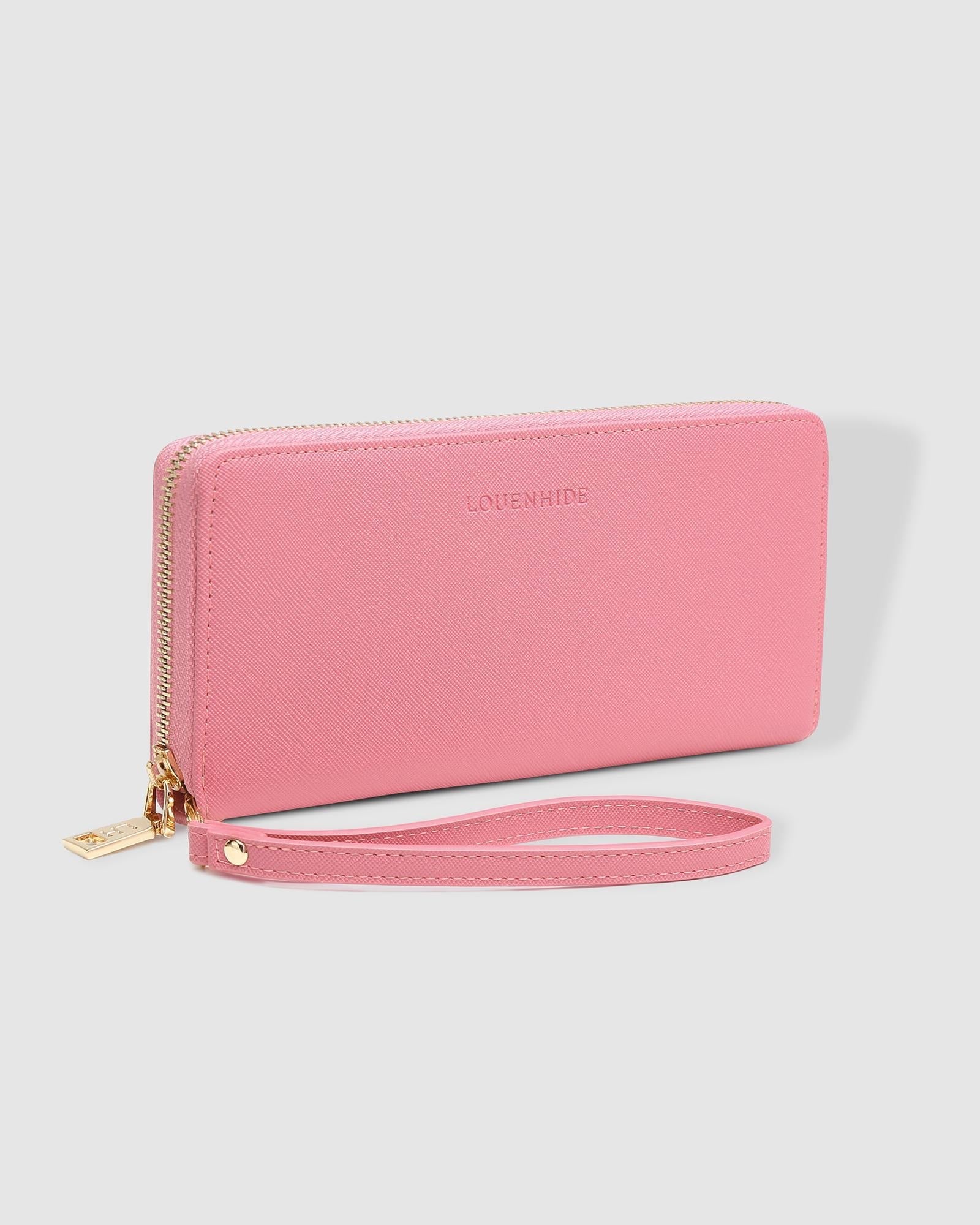 Jessica Wallet Bubblegum Pink - Stylish Crossbody Wallet for Women | Perfect for Everyday Use, Travel & Shopping