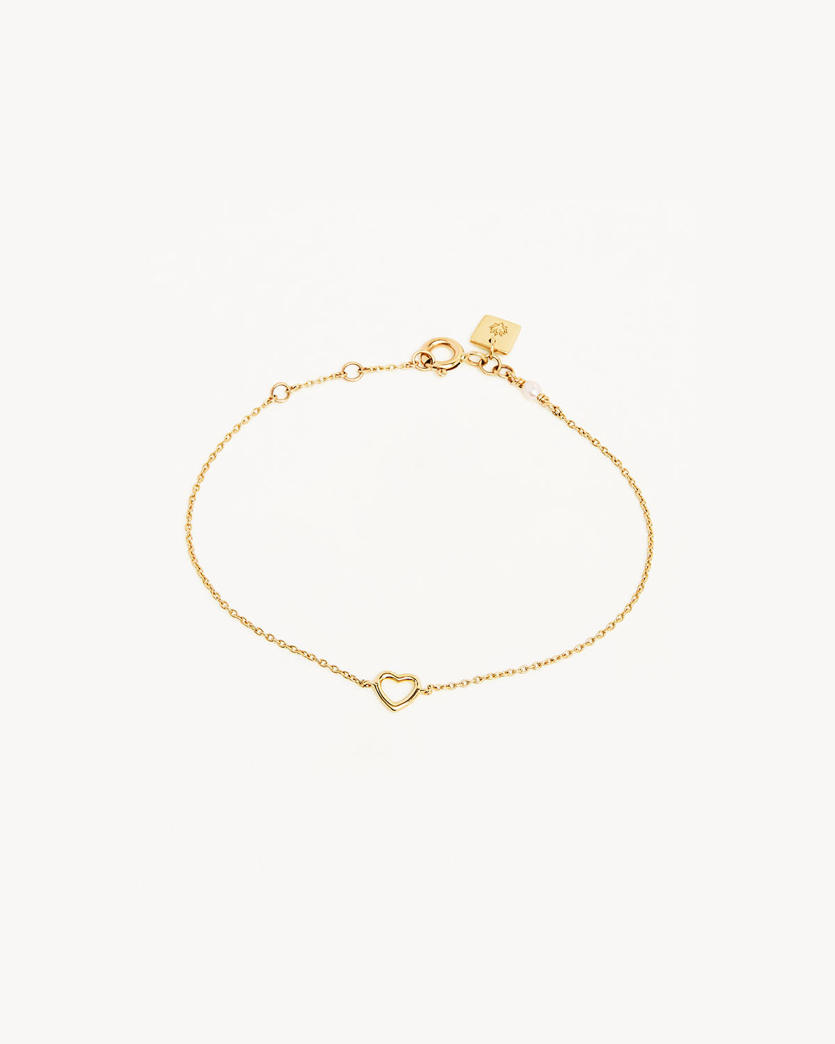 14K Solid Gold Pure Love Bracelet for Women - Dainty Minimalist Jewelry Gift for Her - Perfect for Anniversaries, Valentine's Day & Special Occasions