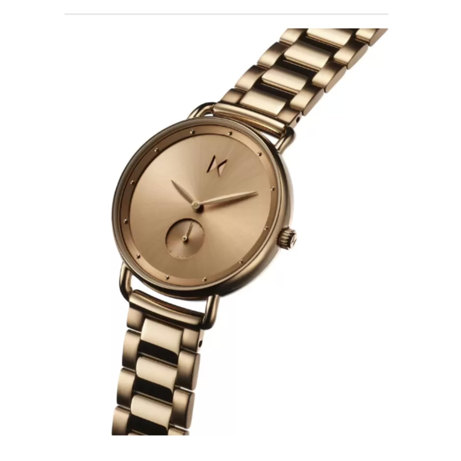 MVMT Bloom Qtz Analog Rose Gold Women's Watch with Stainless Steel Band - Elegant Rose Gold Round Dial Watch for Women, Perfect for Office, Date Night & Special Occasions