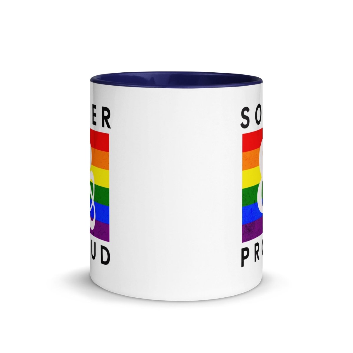 Sober & Proud Rainbow Reflection Coffee Mug - Inspirational Motivational Gift for Recovery, Sobriety & AA Meetings - Perfect for Tea, Hot Chocolate & Morning Coffee