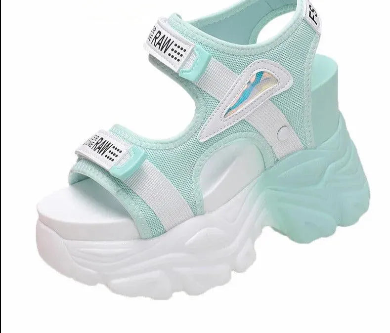 Thick Platform Wedge Sandals for Women - Comfortable High Heel Summer Shoes for Beach, Party & Casual Outfits