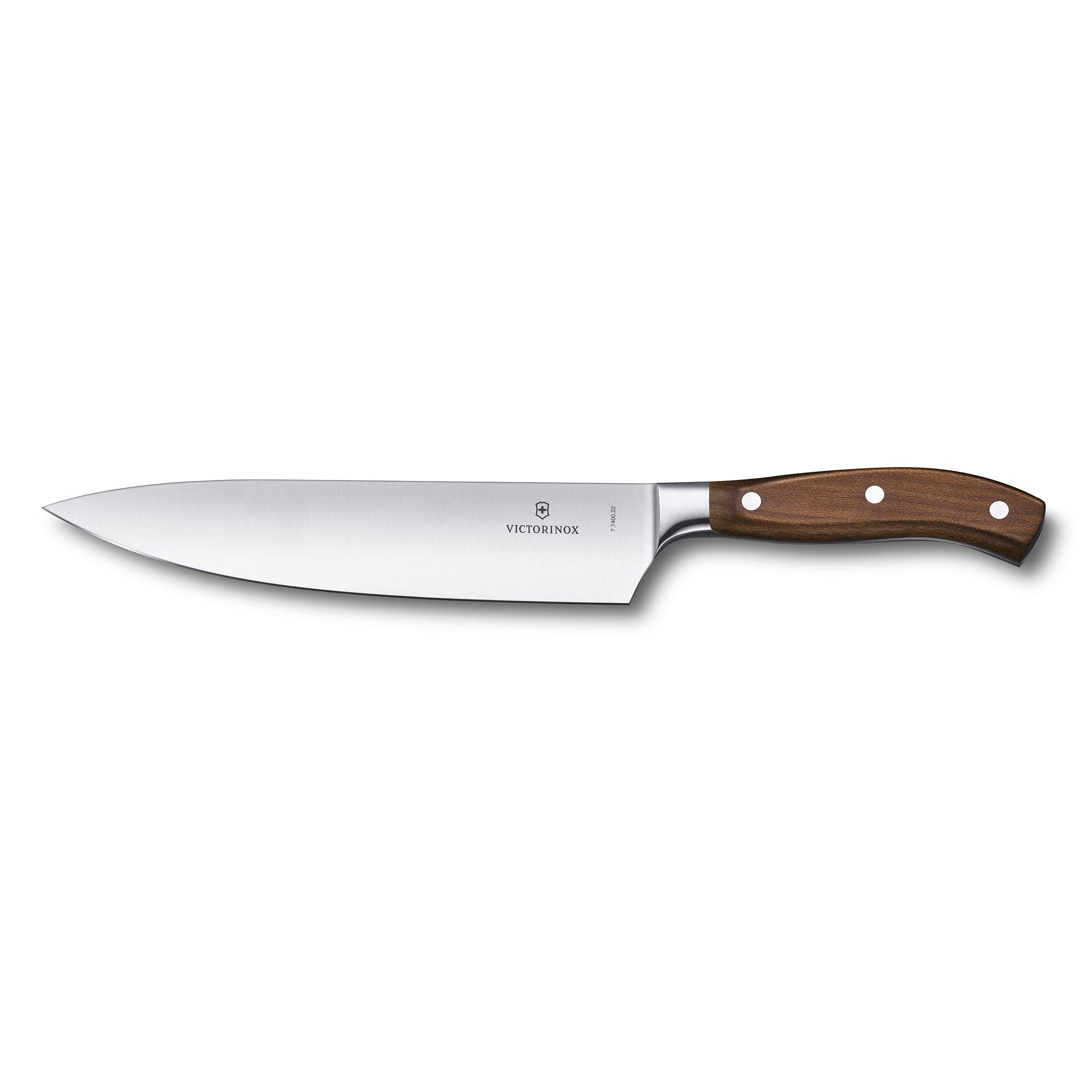 Victorinox Grand Maître 8.7-inch Stainless Steel Carving Knife - Professional Chef Knife for Meat, Roast & BBQ - Perfect for Home Kitchen & Restaurant Use