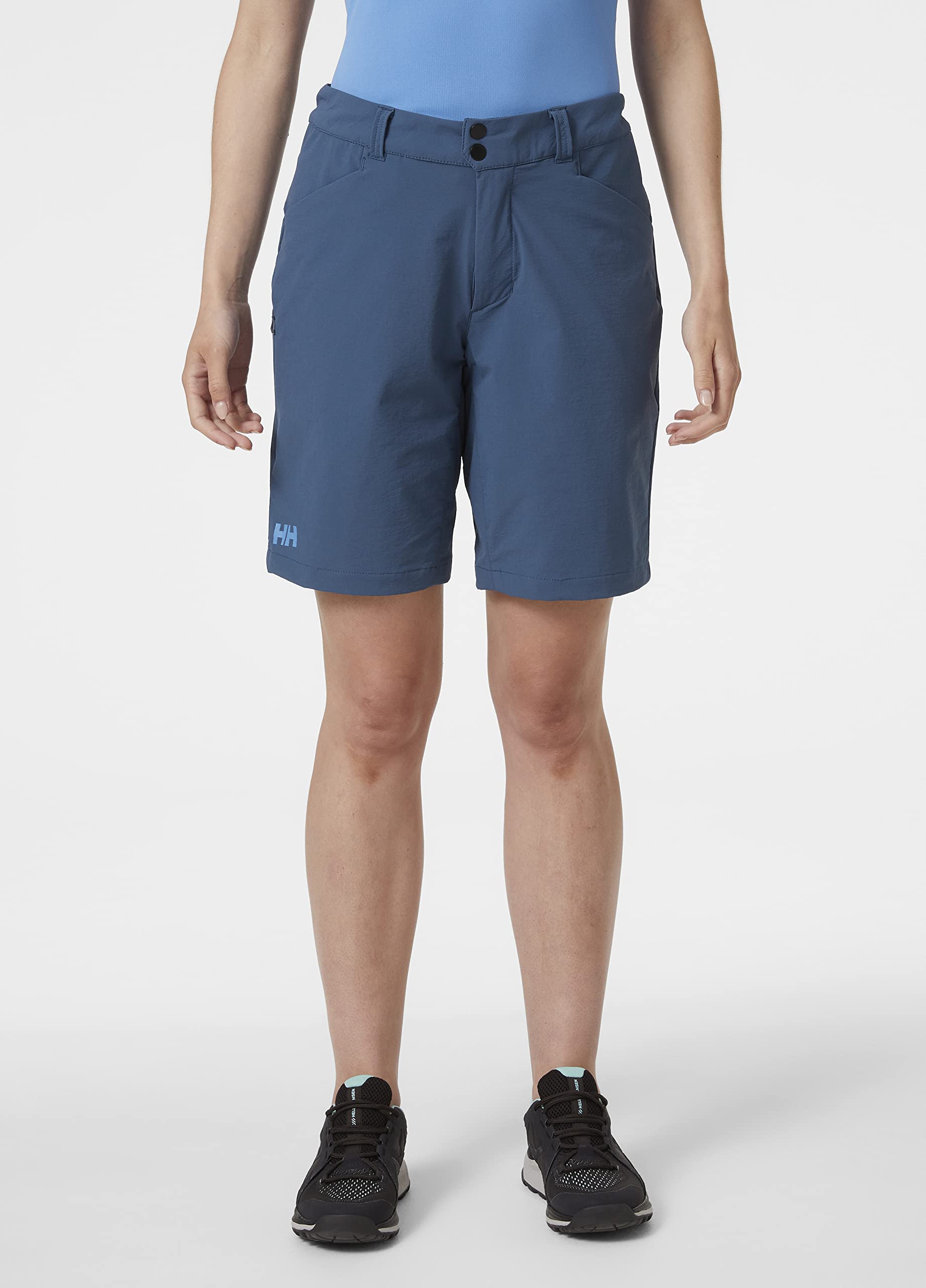 Helly Hansen Women's Brona Softshell Shorts - Water-Resistant Hiking & Outdoor Active Shorts for Women - Perfect for Trail Running, Camping & Adventure Travel