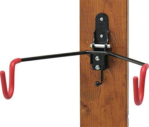 Minoura Wall Mounted Bike Rack - Heavy Duty Bicycle Storage Holder for 1 Bike - Perfect for Garage, Apartment & Small Space Organization