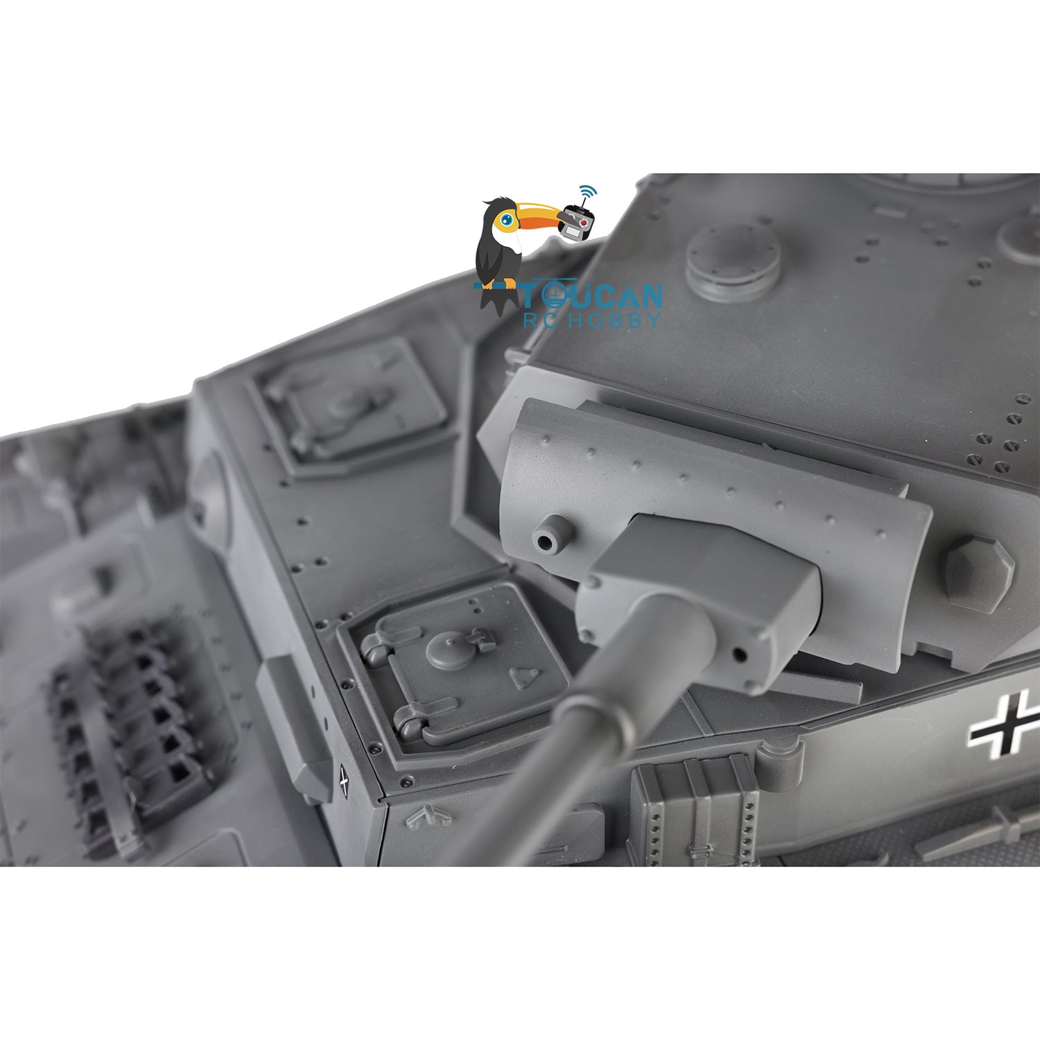 Henglong 1/16 Scale 7.0 Radio Control Tank 3859 - German Panzer IV F2 RC Model with 360° Rotating Turret, Steel Gearbox & Infrared Battle System - Perfect for Military Enthusiasts, Collectors and RC Hobbyists
