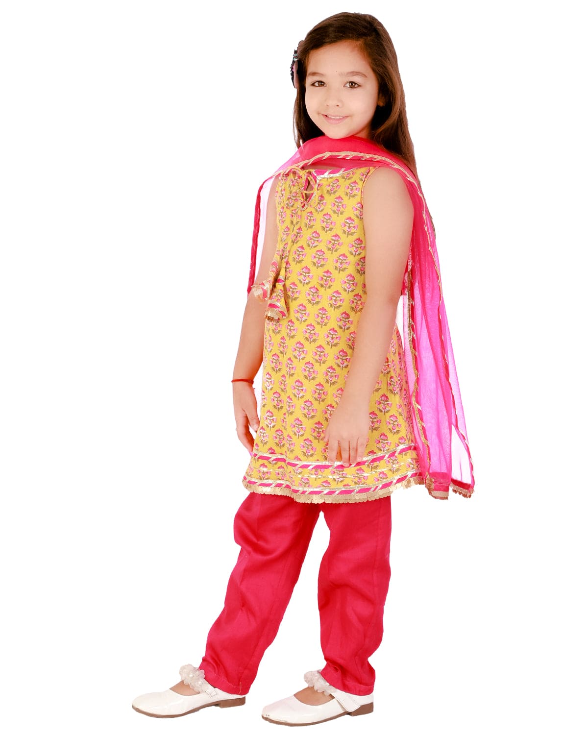 Handmade Block Print Kurta with Pants Set | Traditional Indian Cotton Ethnic Wear for Women | Perfect for Festivals, Weddings & Casual Outings