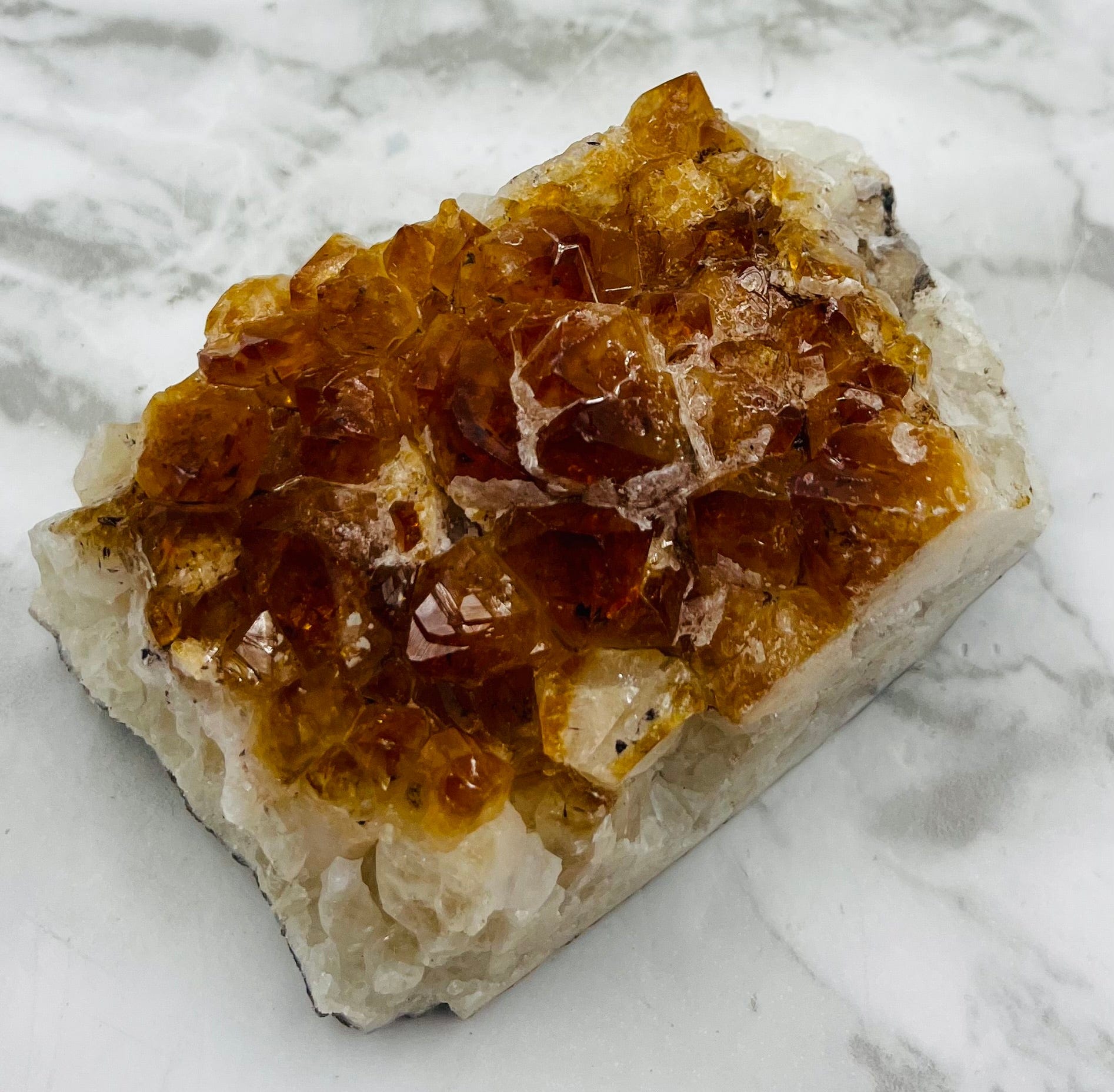 Natural Citrine Crystal Cluster - 53g Raw Citrine Stone for Healing, Meditation & Energy Work | Perfect for Home Decor, Reiki, and Spiritual Practices